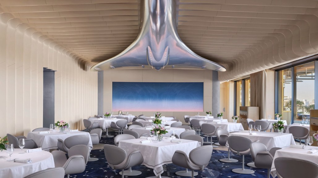 Brooklands by Claude Bosi dining room at The Peninsula London