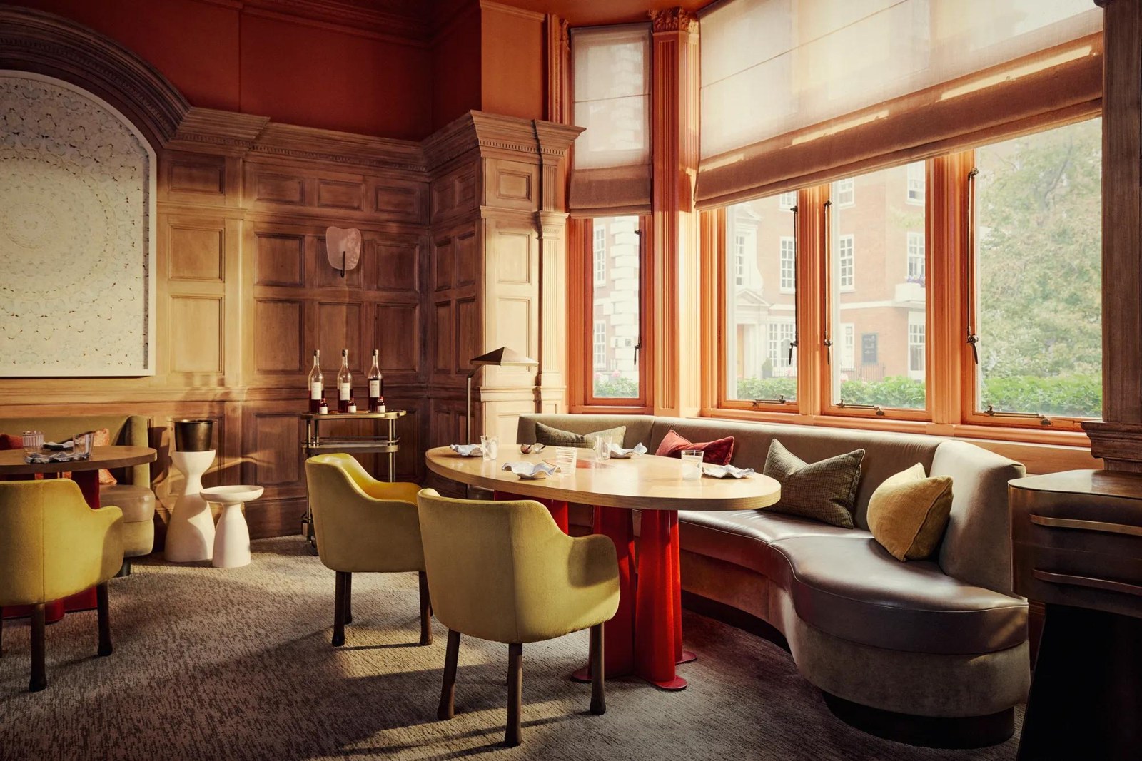 Hélène Darroze at The Connaught dining room at The Connaught