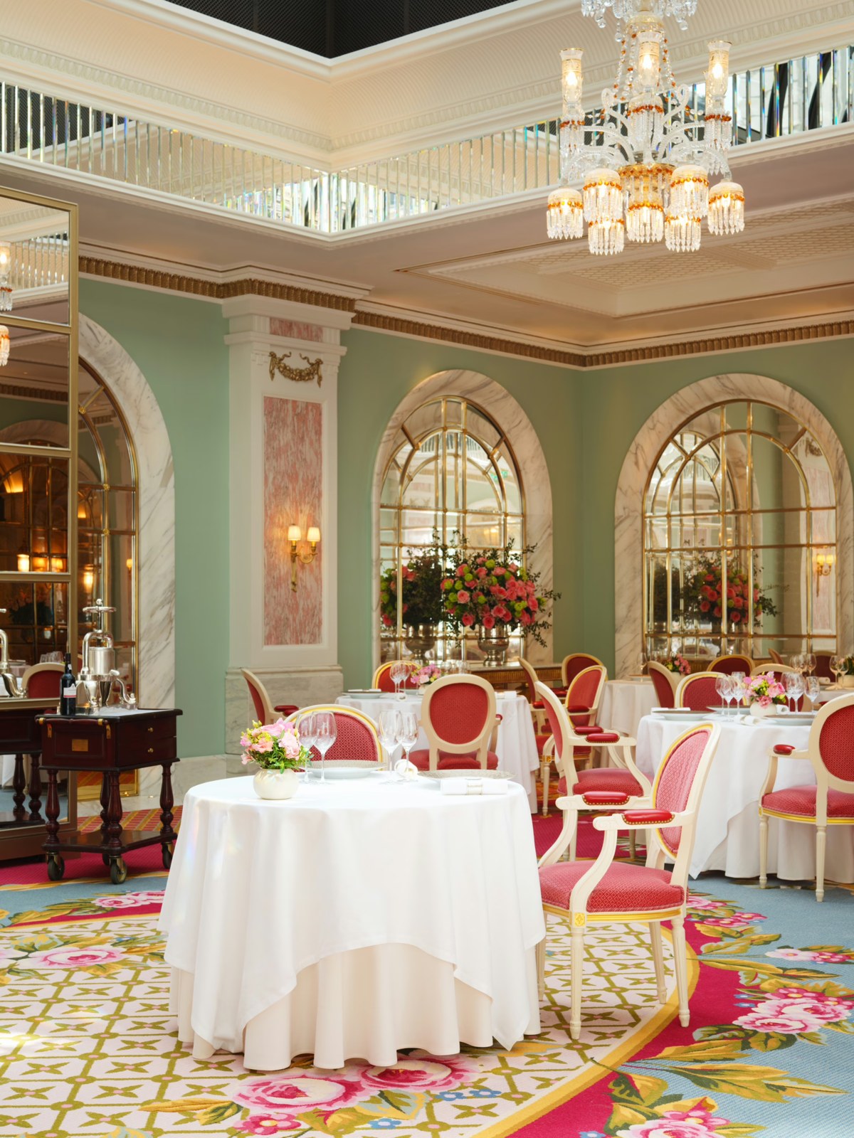 The Ritz Restaurant dining room at The Ritz London